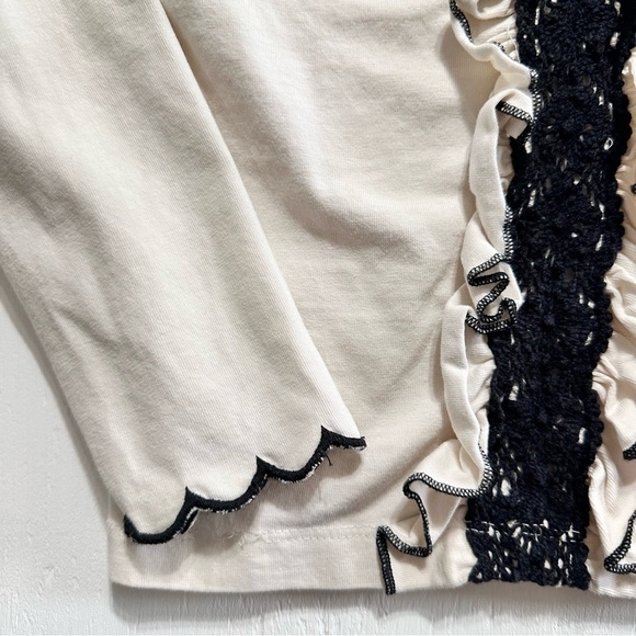 MUSTARD PIE • Girls 4  • Ruffle Victorian Boho Top • Brown Ruffle Swing Skirt - Picture 4 of 12